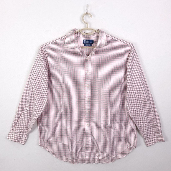 Polo Ralph Lauren Other - Polo Ralph Lauren Button Up Shirt Mens 2XL Westerton Classic Check Cotton Preppy